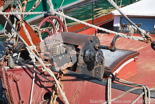 Image of Boat winch