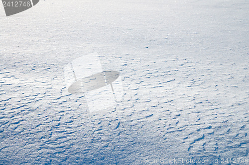 Image of snowfield as good winter background