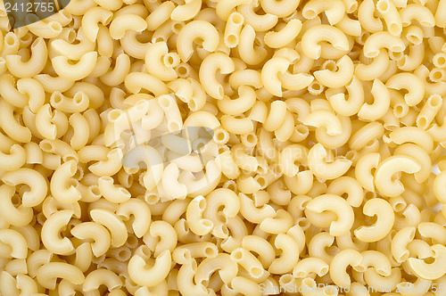 Image of texture of raw pasta