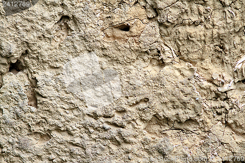 Image of clay wall texture