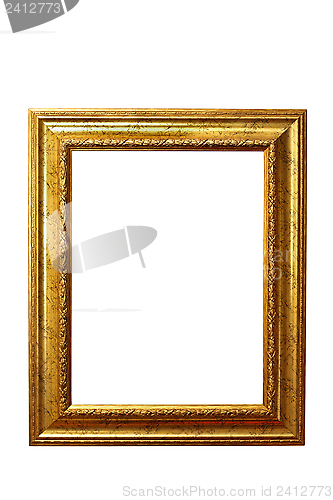 Image of detailed wooden frame