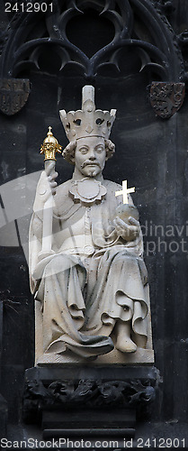 Image of Wenceslas IV, Old Town Bridge Tower, Prague