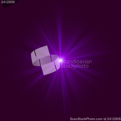 Image of Purple abstract explosion. EPS 10