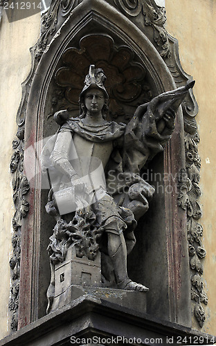 Image of Saint Florian, patron of firemen