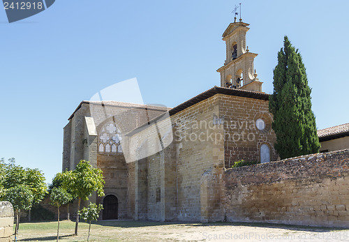 Image of abbey  monastery in Canas,La Rioja