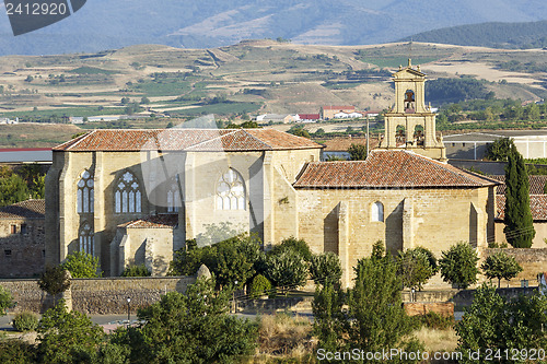 Image of abbey  monastery in Canas,La Rioja