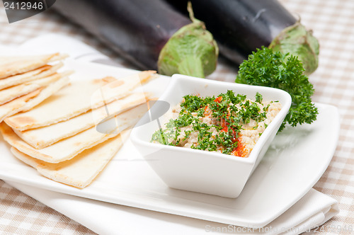 Image of moutabal baba ghanoush eggplant dip