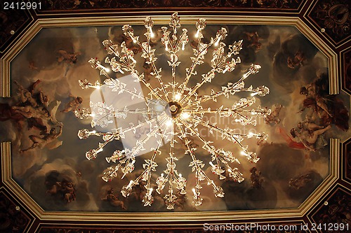 Image of Beautiful cyrstal chandelier