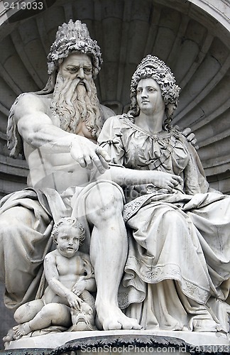 Image of Vienna, Austria - Neptune Fountain