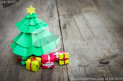 Image of Christmas Tree With Presents