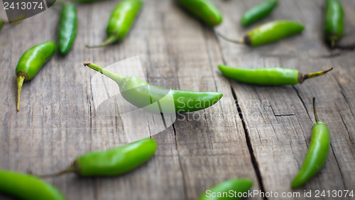 Image of Fresh jalapenos chili pepper