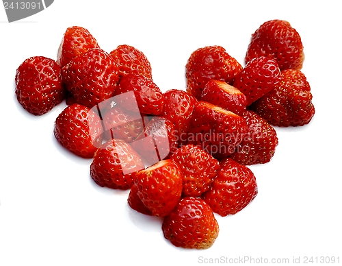Image of Strawberry heart