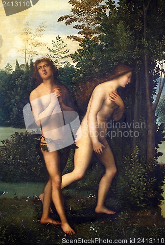 Image of Expulsion of Adam and Eve from paradise