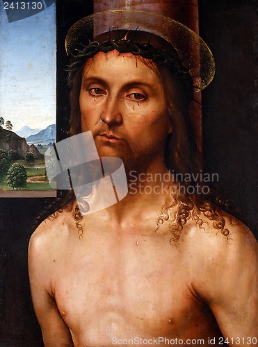 Image of Christ crowned with thorns