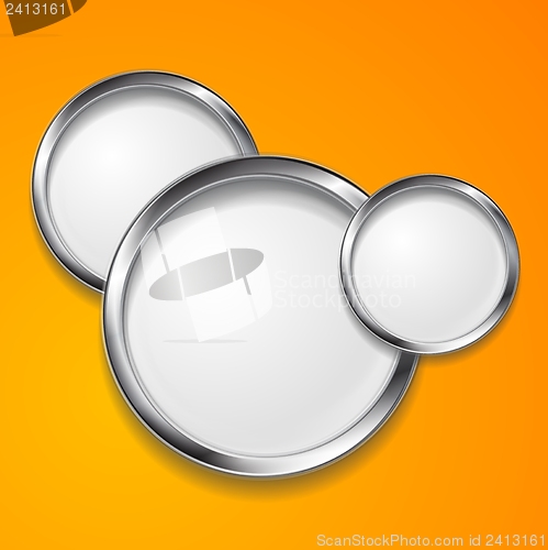 Image of Elegant vector round shapes