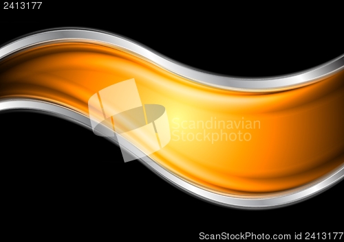 Image of Colourful elegant vector waves