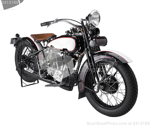 Image of vintage motorcycle