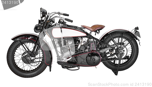Image of vintage motorcycle