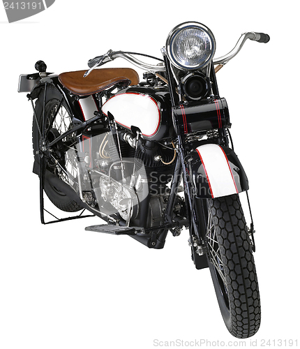 Image of vintage motorcycle