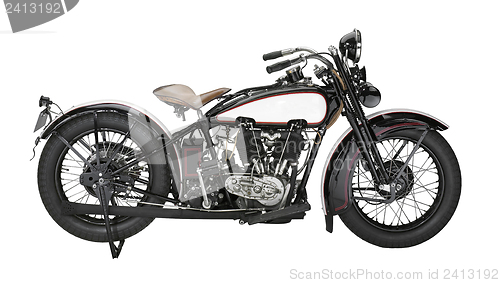 Image of vintage motorcycle