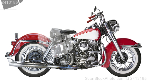 Image of vintage motorcycle