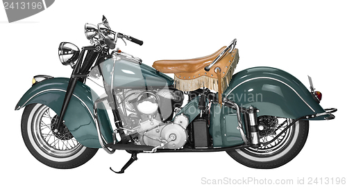 Image of vintage motorcycle