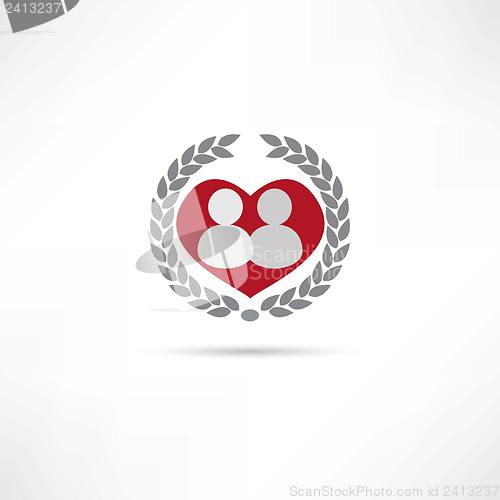 Image of loved one icon