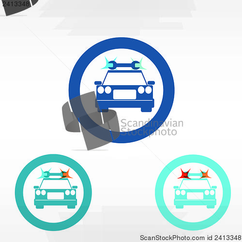 Image of car assistance icon