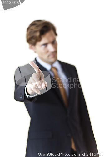 Image of Strict businessman