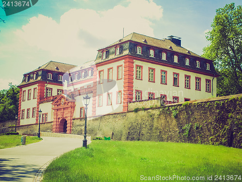 Image of Retro look Citadel of Mainz
