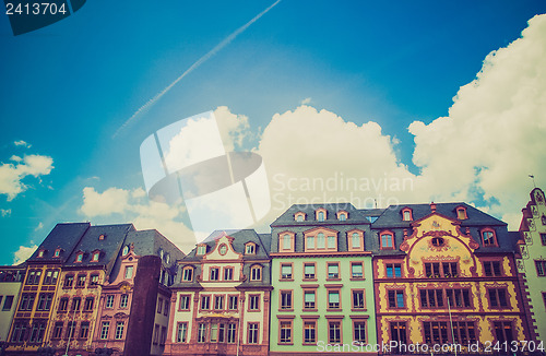 Image of Retro look Mainz Old Town