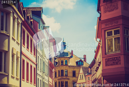 Image of Retro look Mainz Old Town