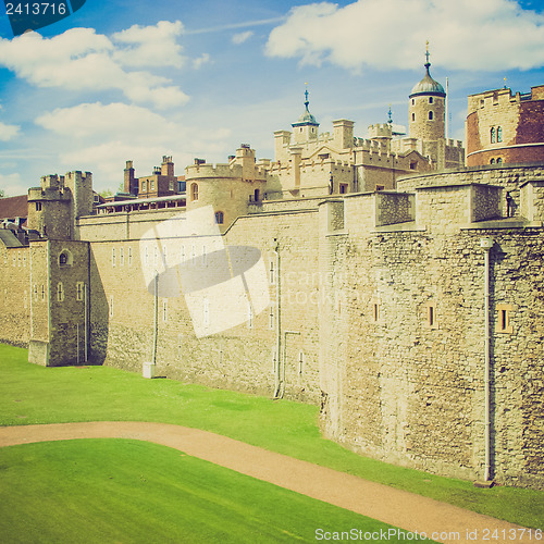 Image of Vintage look Tower of London