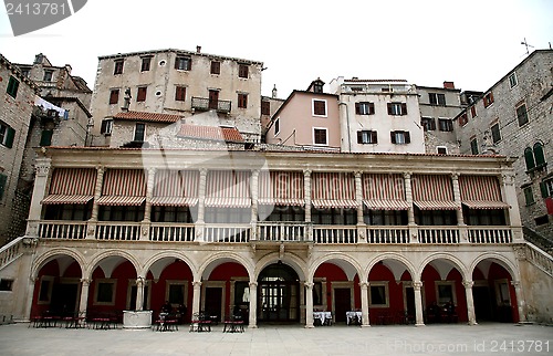 Image of The loggia and palace in Sibenik, Croatia