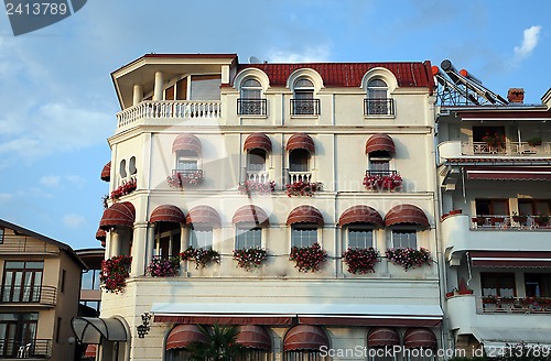 Image of Modern Building in Ohrid, Macedonia.