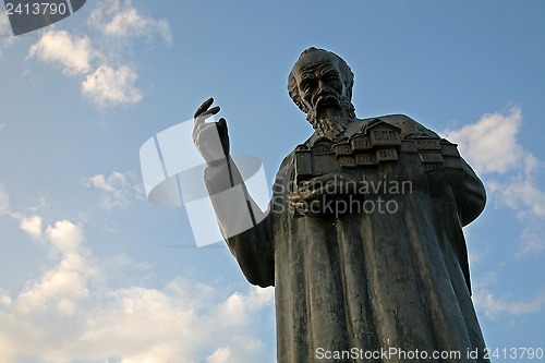 Image of Monument of Saint Clement in Ohrid, Macedonia