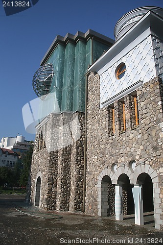 Image of The memorial house of Mother Teresa in Skopje, Macedonia
