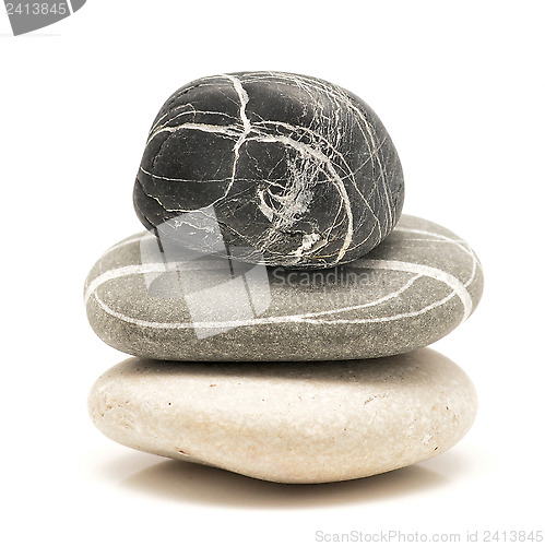 Image of balancing pebbles