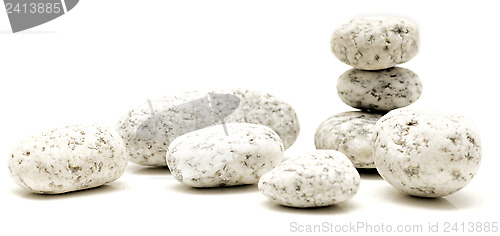 Image of white stones