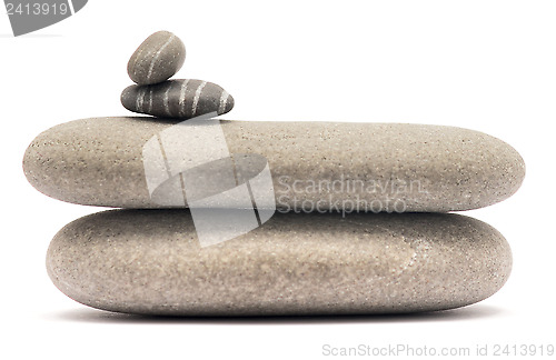 Image of balancing pebbles