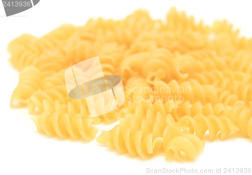 Image of raw pasta