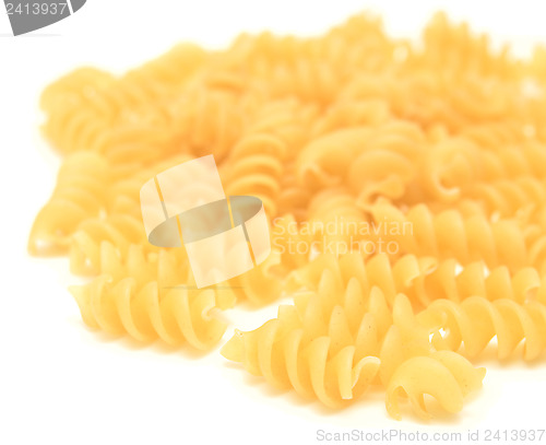 Image of raw pasta