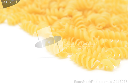 Image of raw pasta