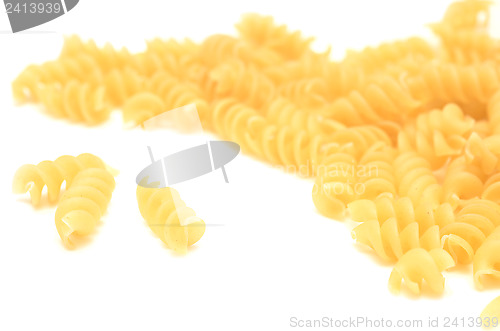 Image of raw pasta