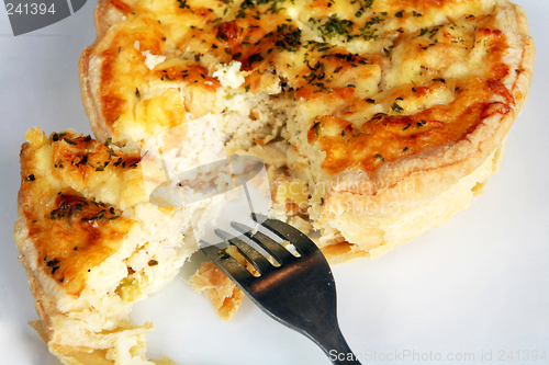 Image of Quiche and fork 2