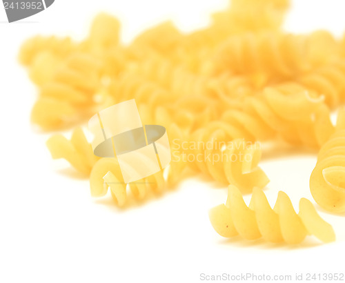 Image of raw pasta