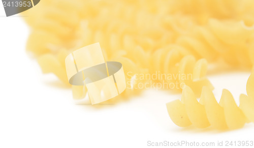 Image of raw pasta