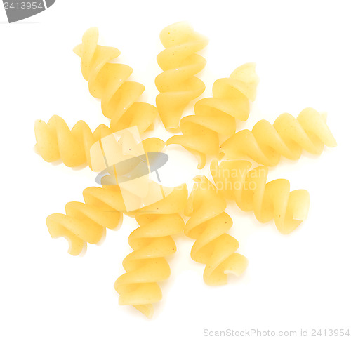 Image of raw pasta