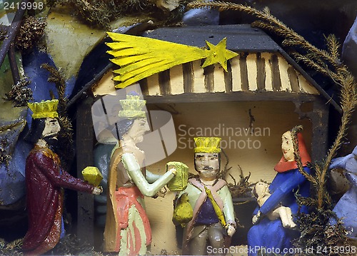 Image of Christmas mangers