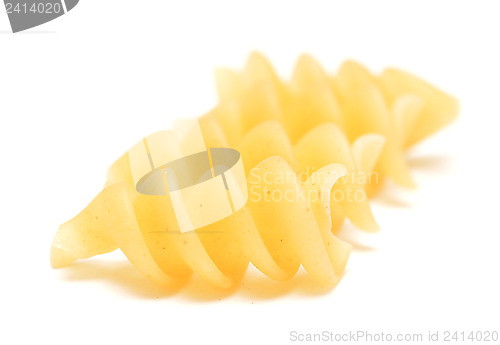 Image of raw pasta